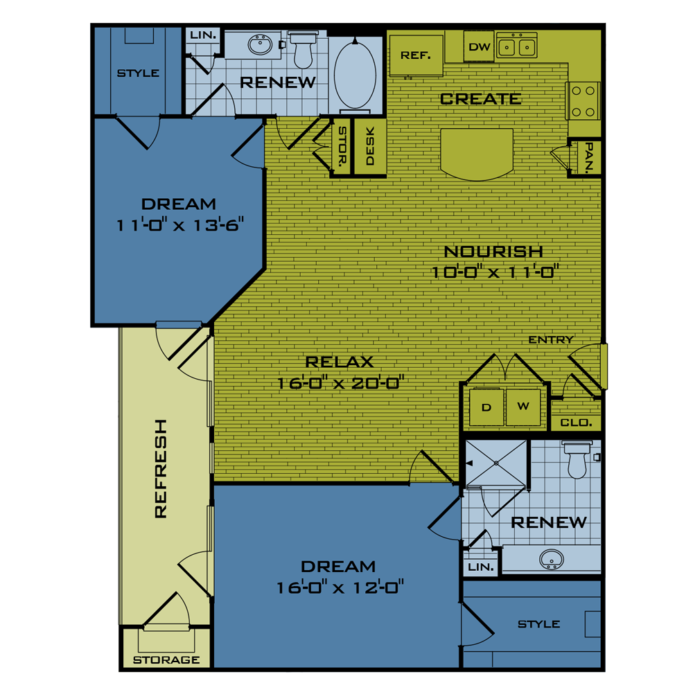 beacon at buffalo pointe; one two three bedroom apartments south of downtown houston; pet friendly luxury apartment home rentals